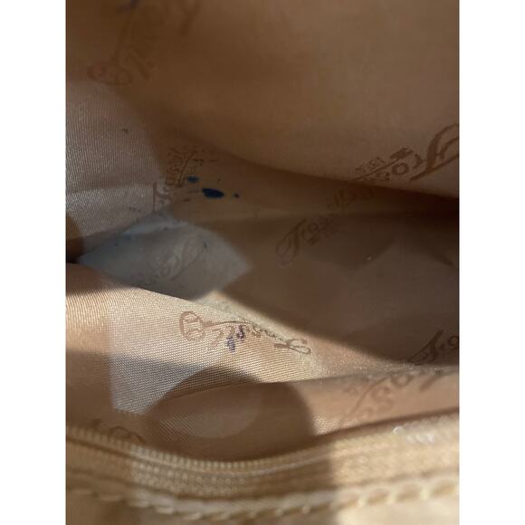 Mustard Yellow Fossil Pebbled Leather Shoulder Bag - Picture 11 of 12